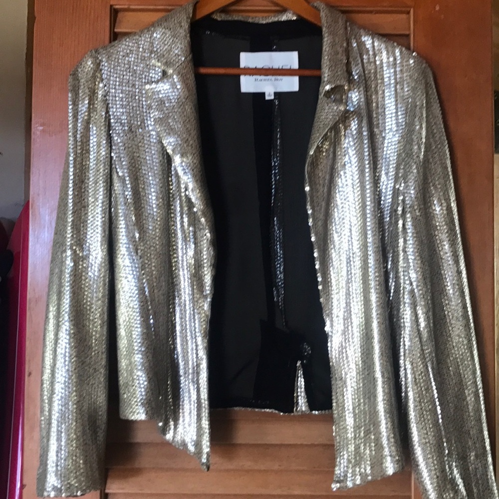 Gold Sequin Jacket